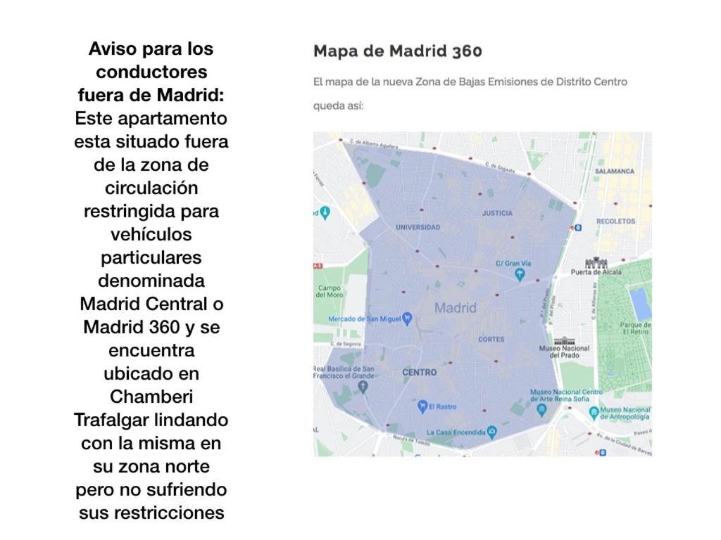Madrid Downtown Chamberi Apartment Екстериор снимка